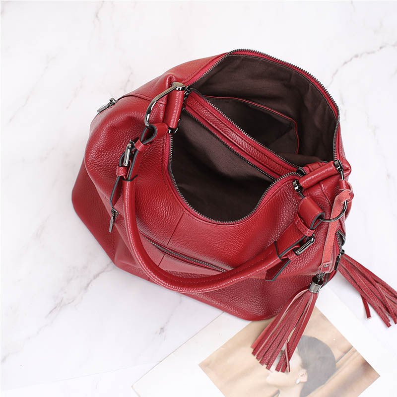 レディース 本革 牛革 トートバッグ - ルクス・シャル Luxe Char
