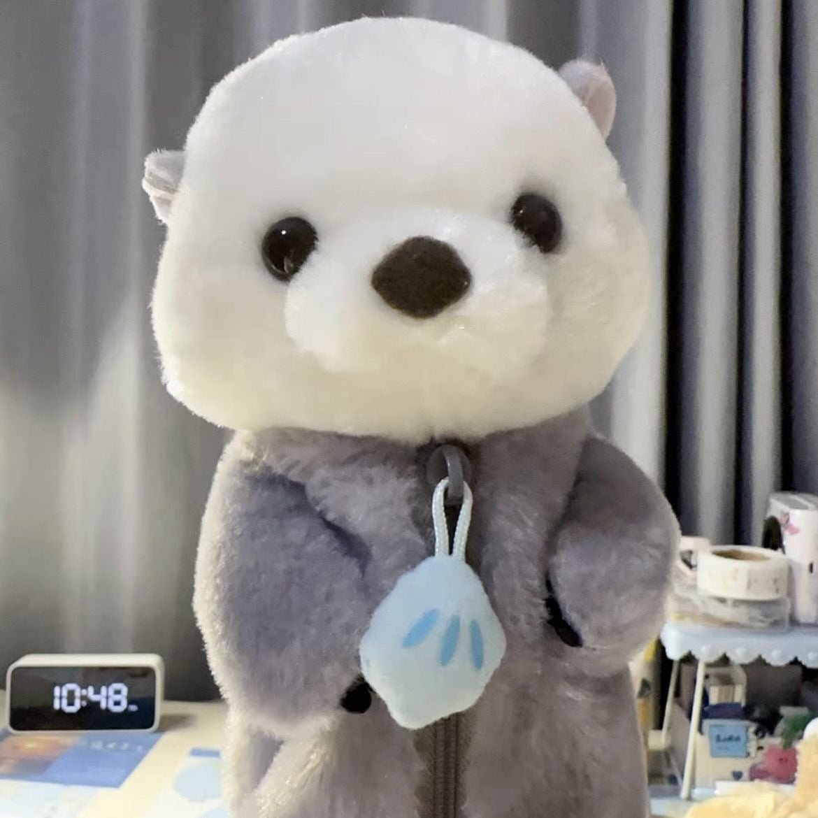 ペンケース かわいい ふわふわ ラッコ カモノハシ サメ - ルクス・シャル Luxe Char