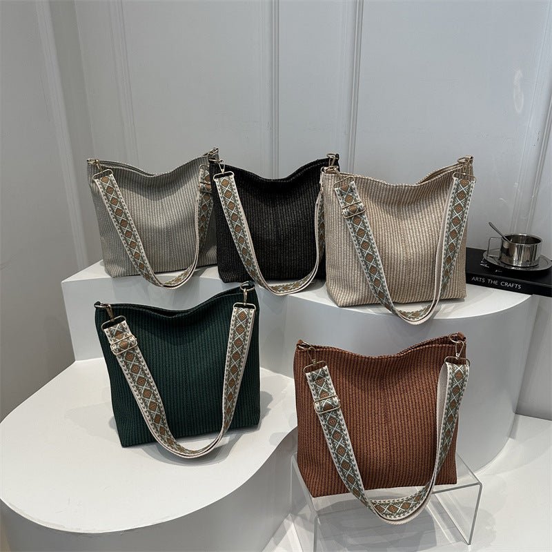 コーデュロイ素材のおしゃれなバッグ - ルクス・シャル Luxe Char