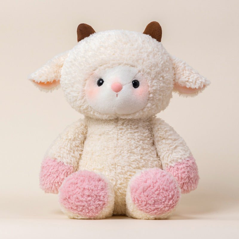 ぬいぐるみ キツネ ヒツジ ゾウ クマ ウサギ オオカミ ネコ デニム スカート - ルクス・シャル Luxe Char