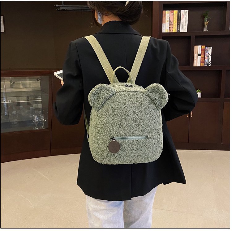 クマ 小さいリュックサック かわいい - ルクス・シャル Luxe Char