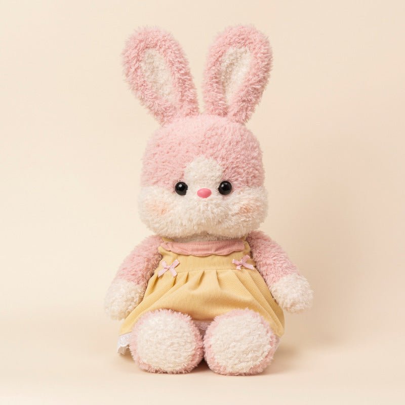 ぬいぐるみ キツネ ヒツジ ゾウ クマ ウサギ オオカミ ネコ デニム スカート - ルクス・シャル Luxe Char