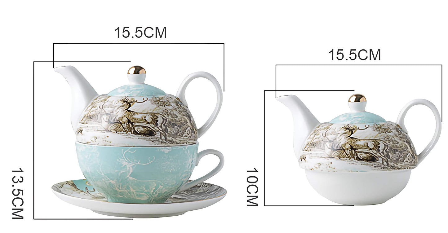 European style retro cup tea set