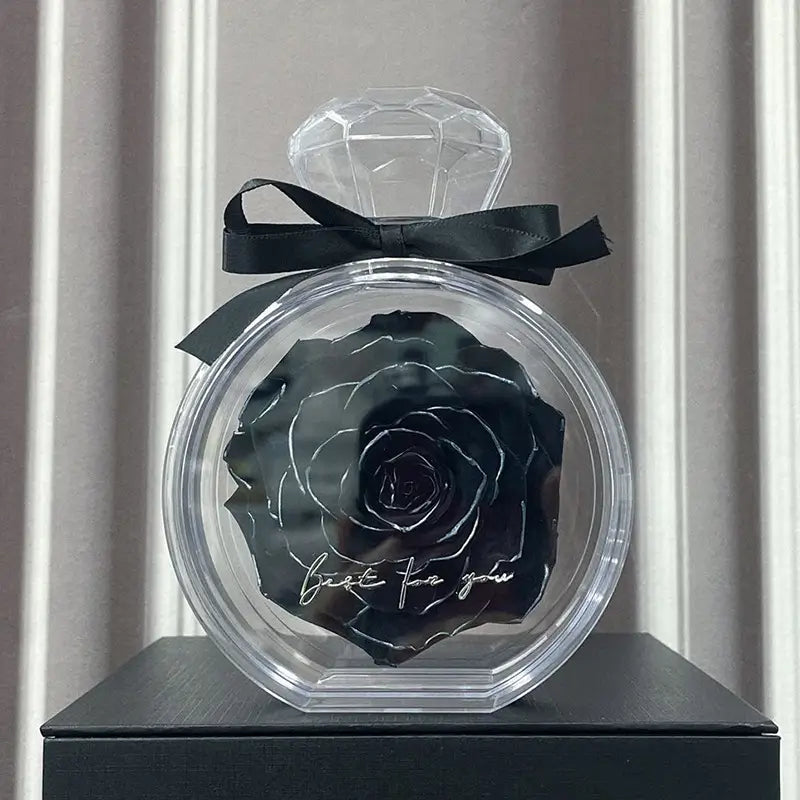 造花 ドライローズ ブラック ルクスシャル Luxe Char