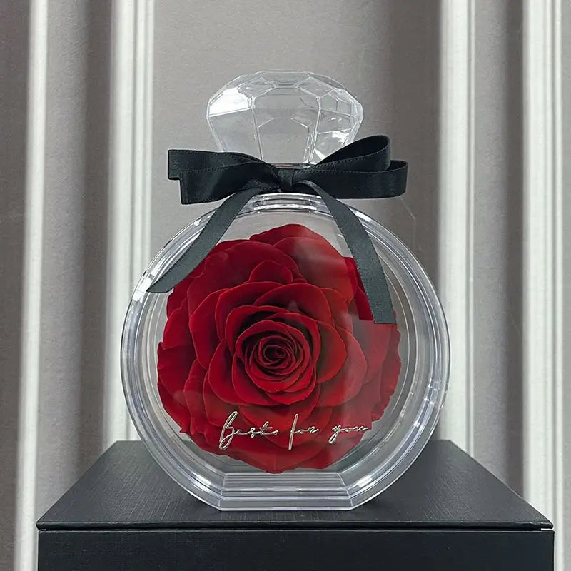 造花 ドライローズ レッド ルクスシャル Luxe Char