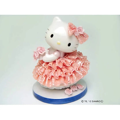 Hello Kitty ハローキティ レースドール 磁器 ピンク