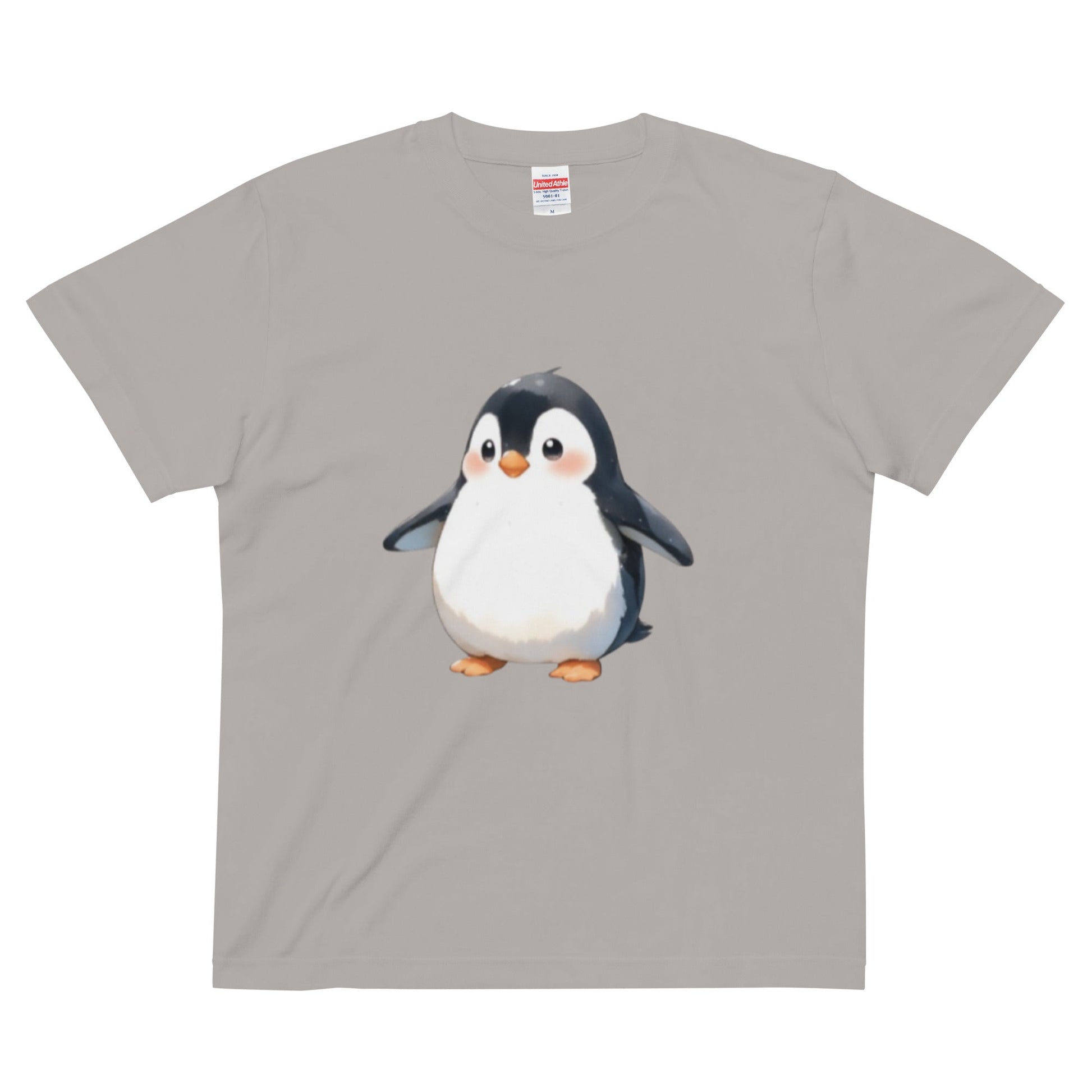 ハイクオリティーTシャツ　ペンギン　 黒　ネイビー　赤　ブルー　グレー　ベージュ　白 - ルクス・シャル　Luxe Char