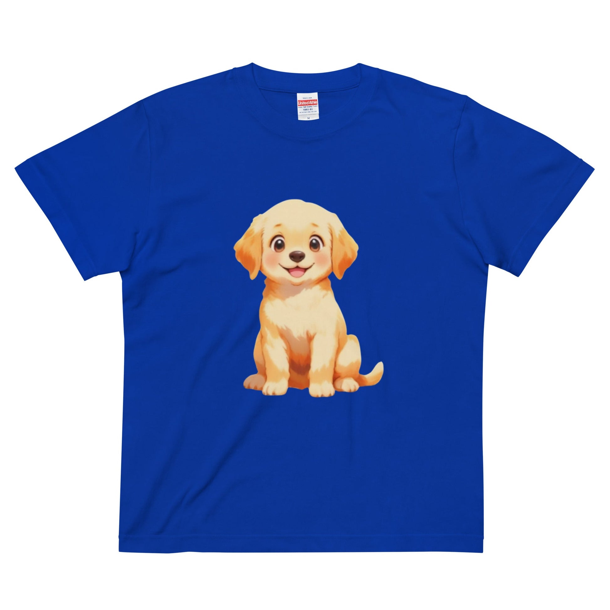 ハイクオリティーTシャツ　犬 黒　ネイビー　赤　ブルー　グレー　ベージュ　白 - ルクス・シャル　Luxe Char