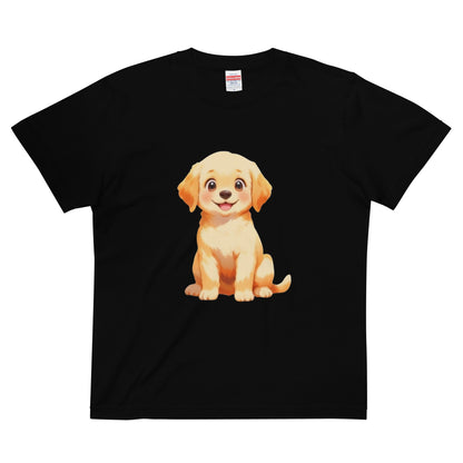 ハイクオリティーTシャツ　犬 黒　ネイビー　赤　ブルー　グレー　ベージュ　白 - ルクス・シャル　Luxe Char